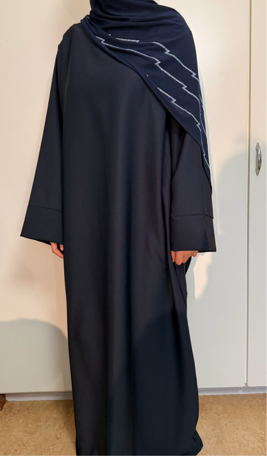 Mörkblå Abaya