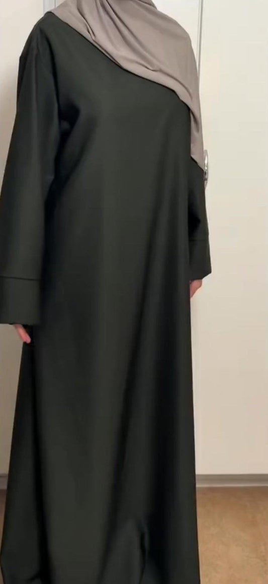 Olivgrön Abaya